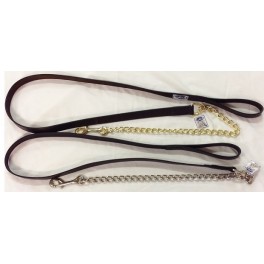 Leather & Chain Lead