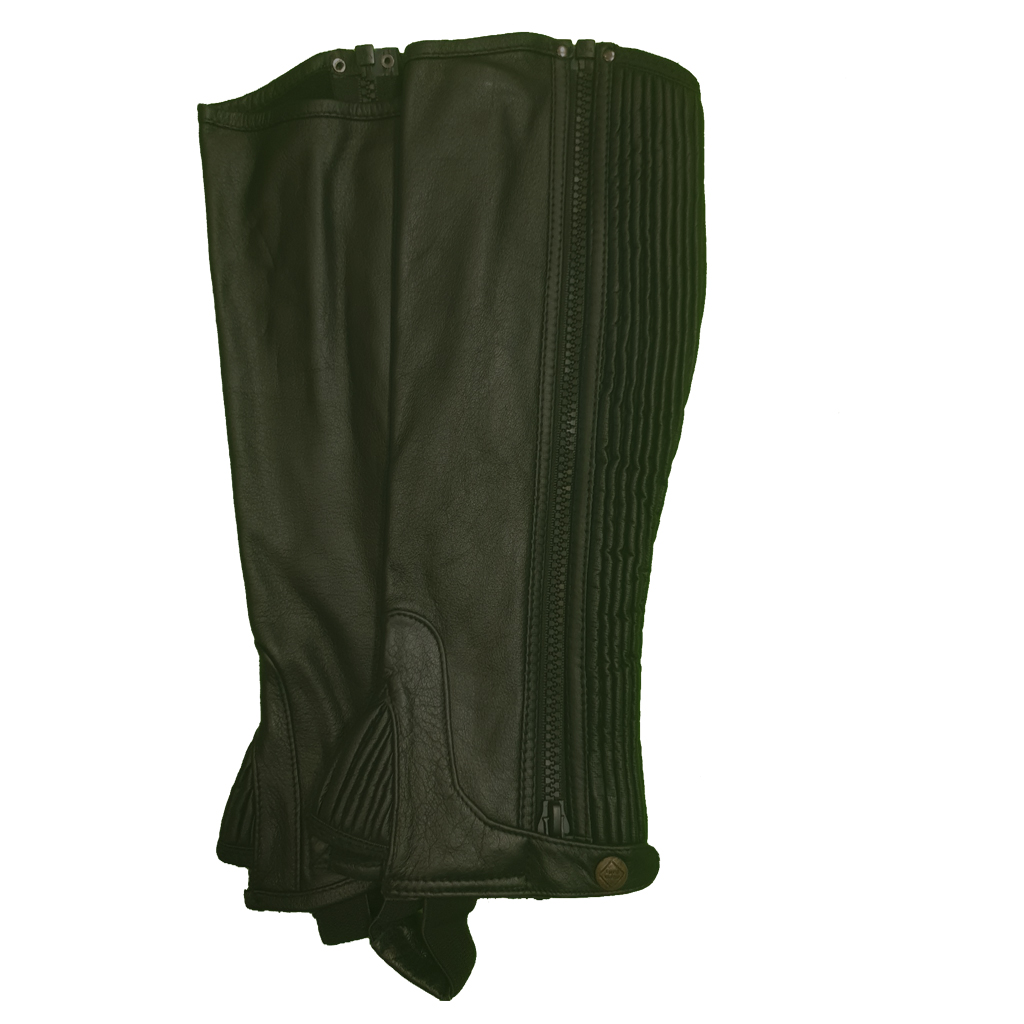 Eurotrend half chaps , soft leather style