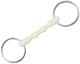 Apple mouth straight bar Snaffle