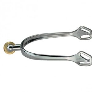 Spur with smooth rowel