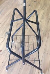 Saddle Stand on Wheels