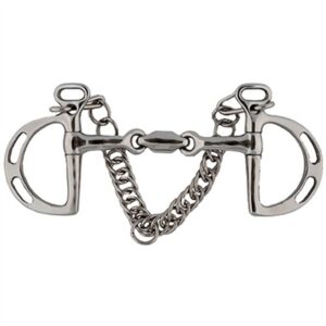 Elliptical Link Kimblewick Bit