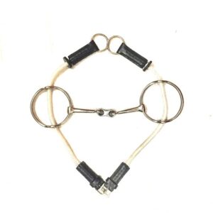 French Link Rope Gag Bit