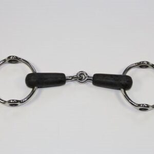 Jointed Rubber Rope Gag Bit