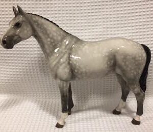 Hand Painted Grey Horse