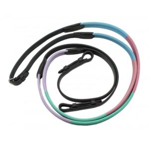 Rainbow Rubber Reins