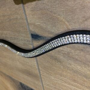 Curved Bling Browband