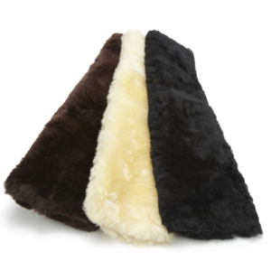 Sheepskin Noseband / Hackamore nose sleeve Covers