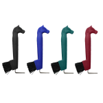 hoof pick horse head with brush