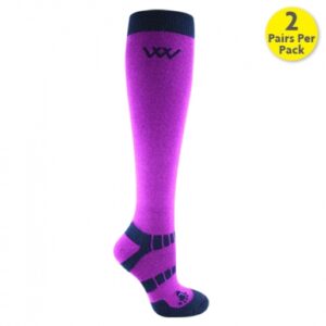 Woof Wear Winter Riding Sock Ultra Violet