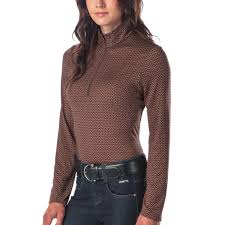 Ice Fil® Lite Long Sleeve Riding Shirt Fig Bits