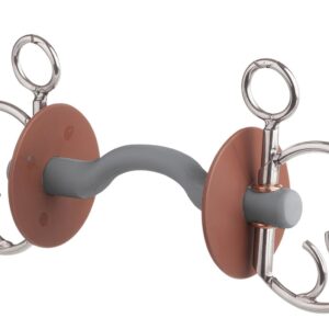 Beris Kimblewick Bit with Tongue Port Bar