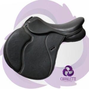 Cavaletti Covered Leather Jumping saddle