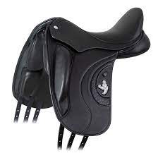 Fairfax Word Class Dressage Saddle with crocodile trim