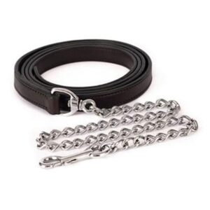 Indiana Leather Lead With Chain