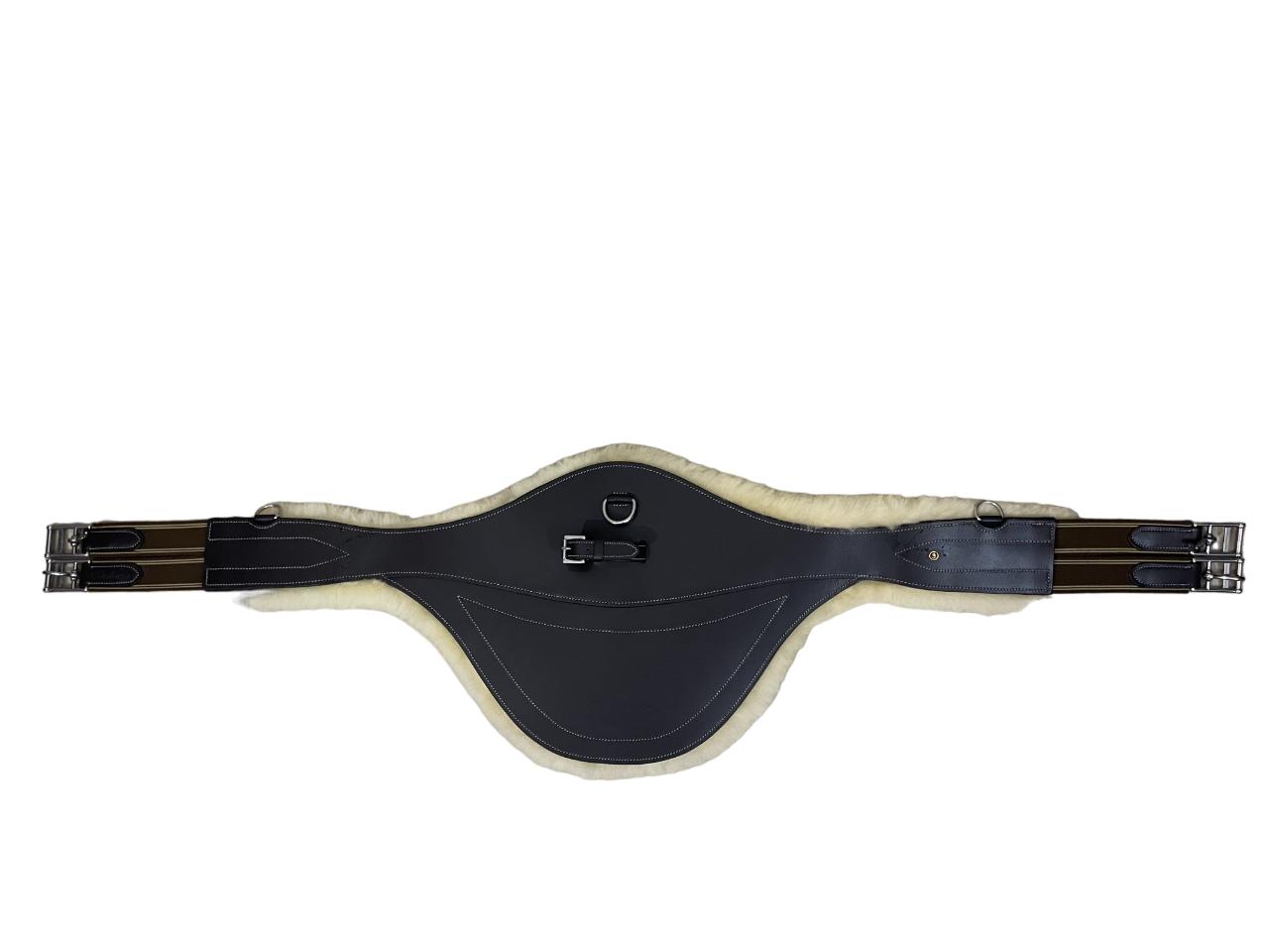 Indiana Kick Pad Girth With Removable Original Sheepskin