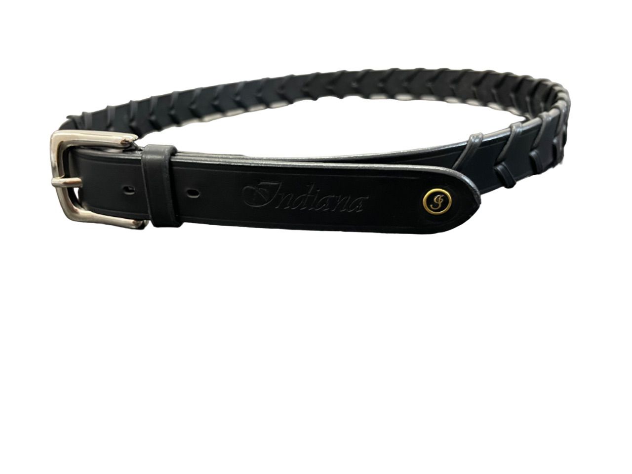 Indiana Leather Laced Belt