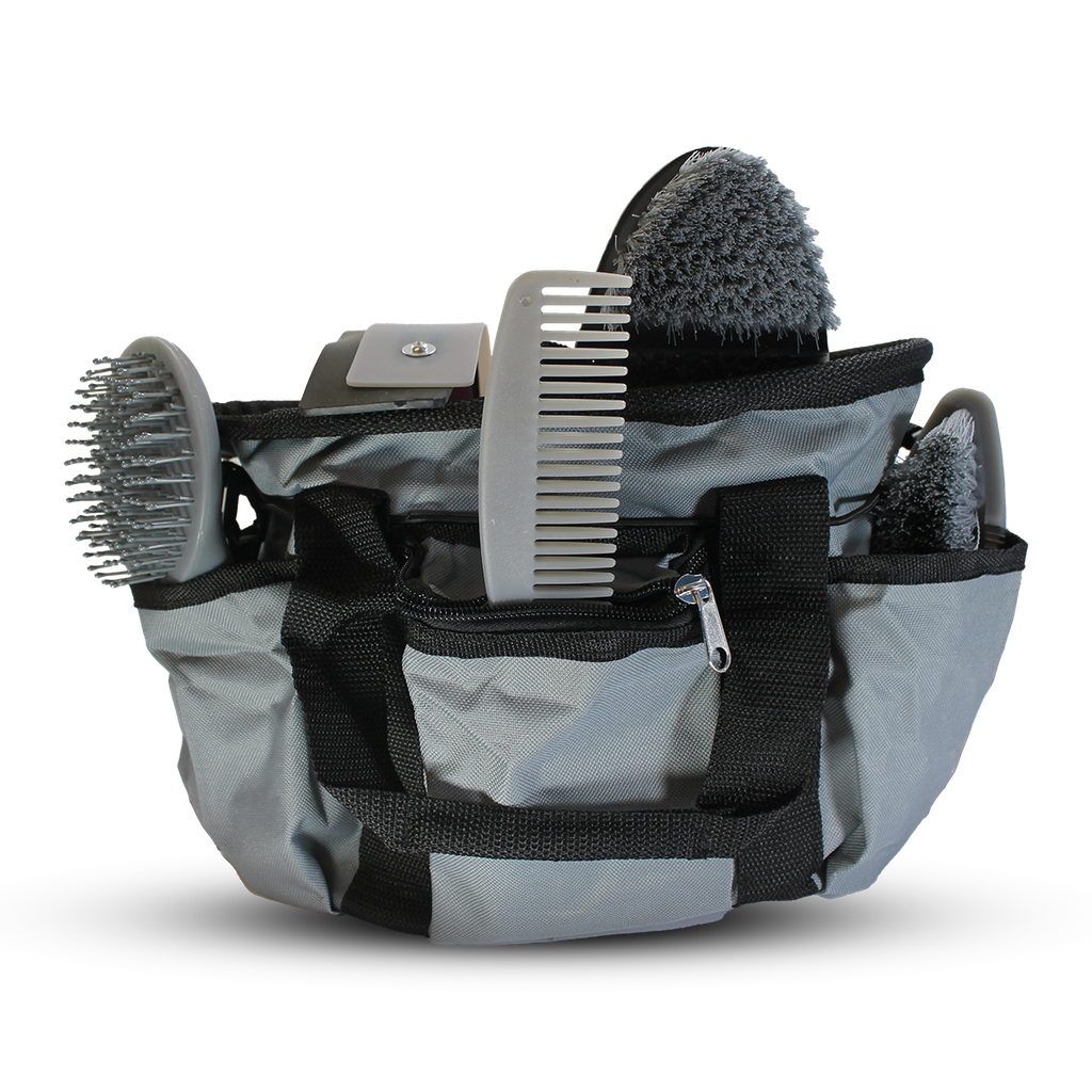 Show Time Grooming Tote Bag with Brushes