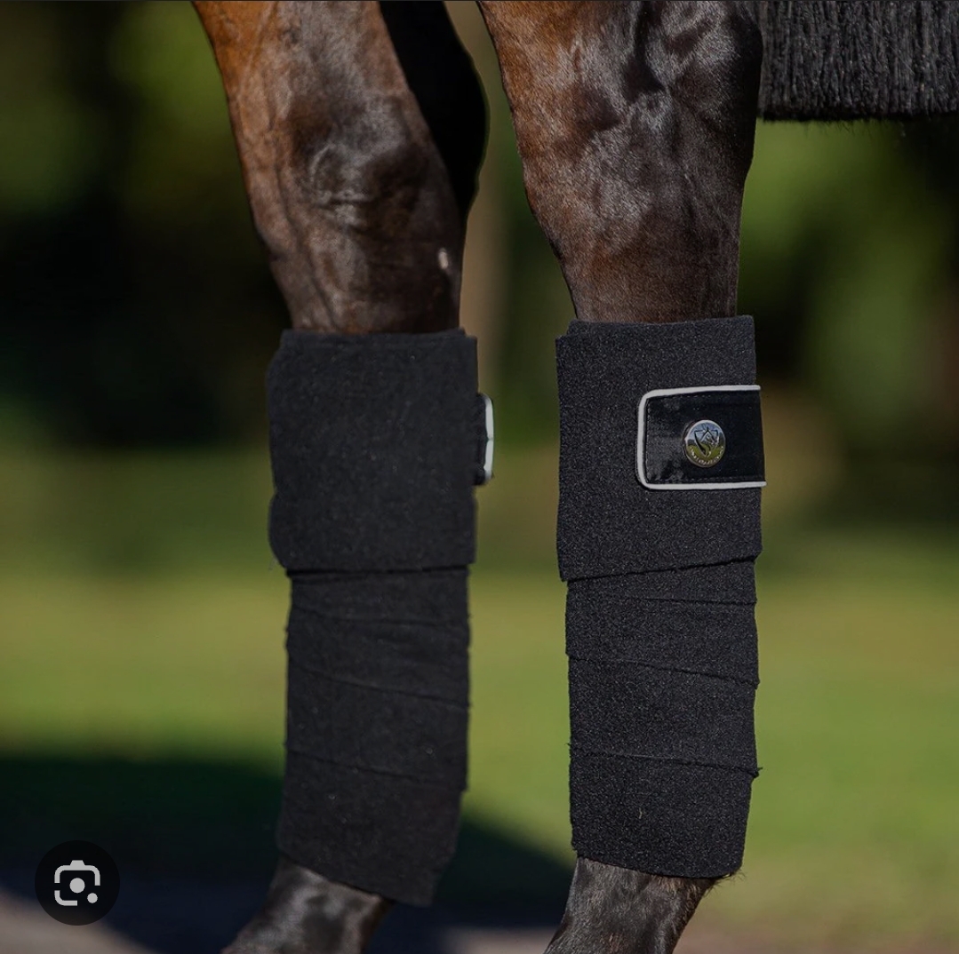 Bare Equestrian luxury fleece wraps/bandages