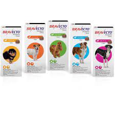 Bravecto Chewable Tablets for Dogs FROM