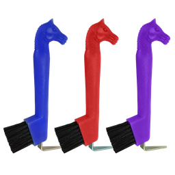 Show Time Horse Head Hoof Pick With Brush